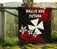 Wallis and Futuna Rugby Premium Quilt Unique Vibes - Polynesian Pride