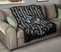 Hawaii Premium Quilt - Turtle Hibiscus Pattern - Polynesian Pride