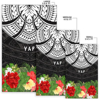 Yap Micronesian Area Rug - Ginger Lei Pattern - Polynesian Pride