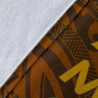 Samoa Premium Blankets - Polynesian Boar Tusk - Polynesian Pride