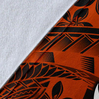 Samoa Polynesian Personalised Premium Blanket - Vintage Polynesian Style - Polynesian Pride