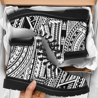 Polynesian 39 Season Boots - Polynesian Pattern - Polynesian Pride