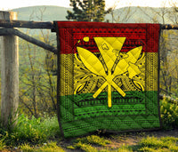 Hawaii Polynesian Kanaka Maoli Premium Quilt - Polynesian Pride