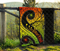 Guam Personalised Premium Quilt - Guam Polynesian Decorative Patterns - Polynesian Pride