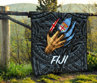 Fiji Premium Quilt - Fiji In Me (Blue) - Polynesian Pride