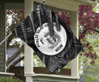 Niue Flag - Seal With Whale Style - Polynesian Pride