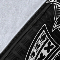 Seahorse Polynesian Blanket - Polynesian Tattoo Black - Polynesian Pride