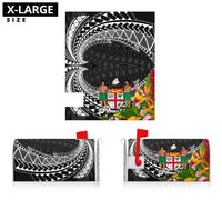 Fiji Mailbox Cover - Tropical Flowers Style - Polynesian Pride