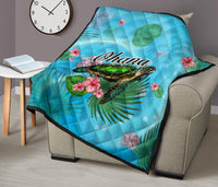 Ohana Turtle Premium Quilt - Polynesian Pride