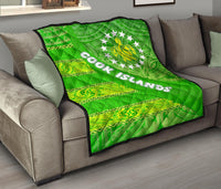 Cook Islands Premium Quilt Polynesian Victorian Vibes - Polynesian Pride