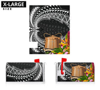 Tokelau Mailbox Cover - Tropical Flowers Style - Polynesian Pride