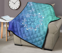 Flower Turtle Premium Quilt - Polynesian Pride