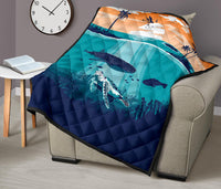Sea Sunset Premium Quilt - Polynesian Pride