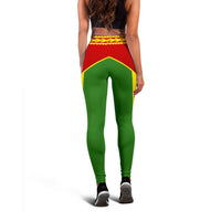 Hawaii Active Leggings A16 - Polynesian Pride