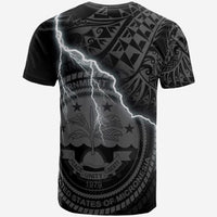 Federated States of Micronesia Custom T Shirt F S M Seal Lighting Thunder - Polynesian Pride