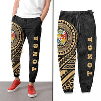 Tonga Rising Sweatpants Unisex Black - Polynesian Pride