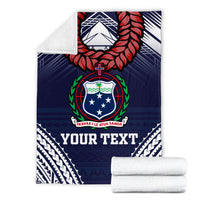 (Custom Personalised) Samoan Ula Fala Art Blanket - LT12 - Polynesian Pride