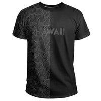 Hawaiian Polynesian Pele Kanaka T shirt The Half Grey - Polynesian Pride