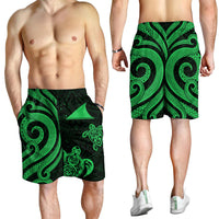 Tokelau Men's Short - Green Tentacle Turtle - Polynesian Pride