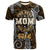 Guam T Shirt The Best Mom Was Born In Unisex Brown - Polynesian Pride