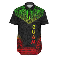 Guam Polynesian Chief Shirt - Reggae Version Men Reggae - Polynesian Pride