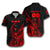(Custom Personalised) Guam Rugby Hawaiian Shirt Polynesian Patterns Style - Red LT16 Unisex Red - Polynesian Pride