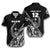 (Custom Personalised) Guam Rugby Hawaiian Shirt Polynesian Patterns Style - Black LT16 Unisex Black - Polynesian Pride
