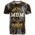 Hawaii T Shirt The Best Mom Was Born In Unisex Brown - Polynesian Pride