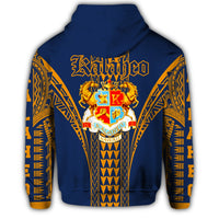 Hawaii Hoodie Kalaheo High Zip Hoodie - Polynesian Pride