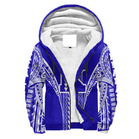 Hawaii - Kealakehe High Sherpa Hoodie AH Blue - Polynesian Pride