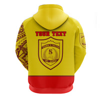 Custom Samoa College Hoodie Tattoo Style - Polynesian Pride
