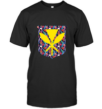Hawaii Floral Kanaka Maoli T Shirt 15 Unisex Art - Polynesian Pride