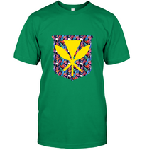 Hawaii Floral Kanaka Maoli T Shirt 15 - Polynesian Pride