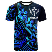 Kosrae T Shirt The Flow Of The Ocean Blue Unisex Blue - Polynesian Pride