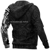 ANZAC Hoodie, New Zealand Lest We Forget Maori Tattoo Pullover Hoodie - Polynesian Pride
