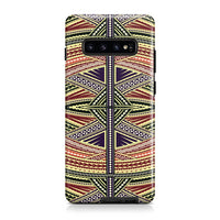 Polynesian Tough Case Yellow Samsung Galaxy S10 - Polynesian Pride