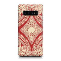 Polynesian Phone Case Red And Yellow Samsung Galaxy S10 Plus - Polynesian Pride