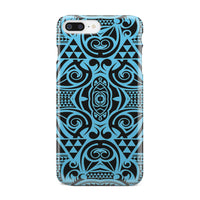 Polynesian Phone Case Grown Blue White iPhone 8 Plus - Polynesian Pride