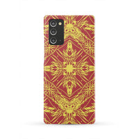 Polynesian Phone Case Orange Samsung Galaxy Note 20 - Polynesian Pride
