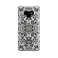 Polynesian Tribal Phone Case Black White Samsung Galaxy Note 9 - Polynesian Pride