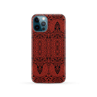Polynesian Phone Case Red iPhone 12 Pro - Polynesian Pride