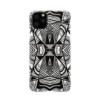 Polynesian Tribal Phone Case White And Black iPhone 11 Pro Max - Polynesian Pride