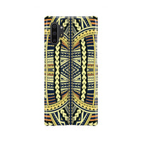 Polynesian Phone Case Yellow Samsung Galaxy Note 10 Plus - Polynesian Pride