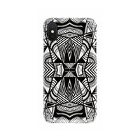 Polynesian Tribal Phone Case White And Black - Polynesian Pride