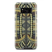 Polynesian Tough Case Yellow Samsung Galaxy S8 - Polynesian Pride