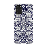 Polynesian Phone Case Blue And White Samsung Galaxy S20 Plus - Polynesian Pride