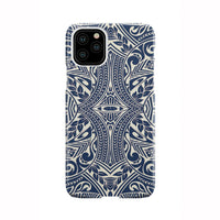 Polynesian Phone Case Blue iPhone 11 Pro - Polynesian Pride