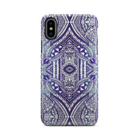 Polynesian Tough Case Violet iPhone X - Polynesian Pride