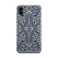 Polynesian Tough Case Blue iPhone Xs Max - Polynesian Pride