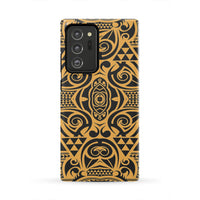 Polynesian Tough Case Yellow Black Samsung Galaxy Note 20 Ultra - Polynesian Pride